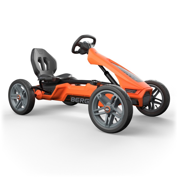 Kартинг с педали BERG Gokart Rally NRG Orange NEW, 4-12 години