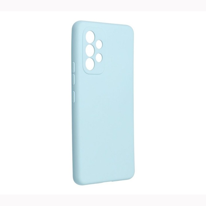 PremiumCell силиконов калъф за Samsung A33, светло син, ултра тънък, силикон, вътрешност от микрофибър