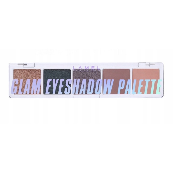 Палитра сенки за очи, Lamel, Shiny, Multicolor