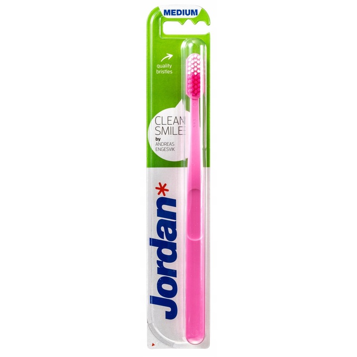 Jordan Fogkefe Clean Smile Medium, Ergonomikus Kialakítás - Tökéletes Tisztaság Modern Design-nal