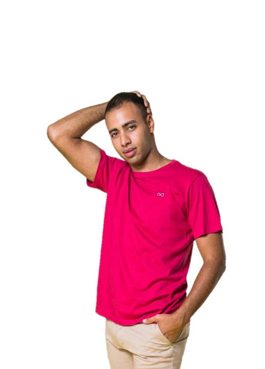 Tricou barbati Prince Oliver, Bumbac, Rosu, Rosu