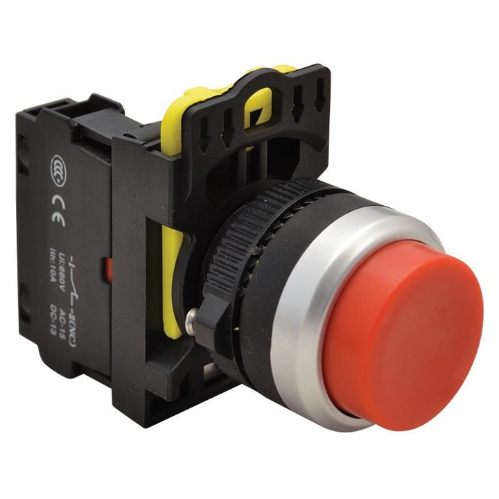 Buton NYG3-HR, Tracon Electric, IP65, Rosu