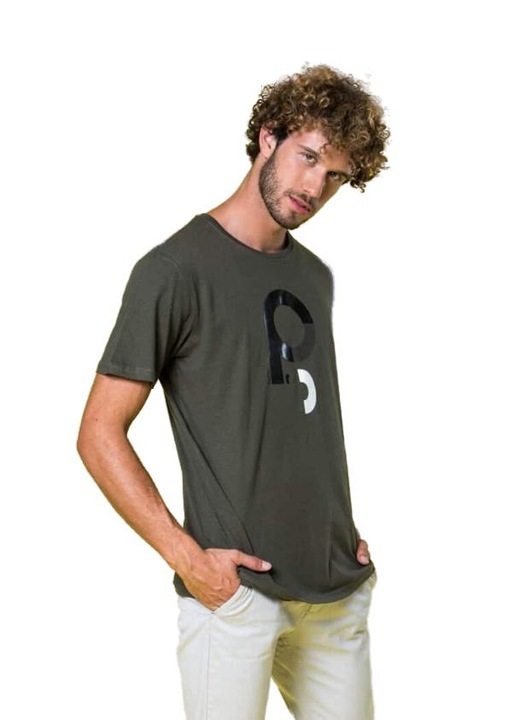 Tricou barbati Prince Oliver, Bumbac, Verde,