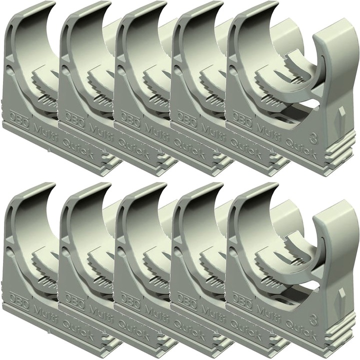 Set 10 cleme Multi Quick, 25-28.5 mm, Obo Bettermann