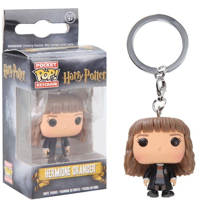 Ключодържател с фигурка Funko Pocket Pop Harry Potter, Hermione Granger, 5 cm