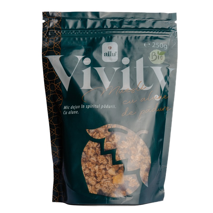 Muesli cu alune de padure, Allu, 250 g