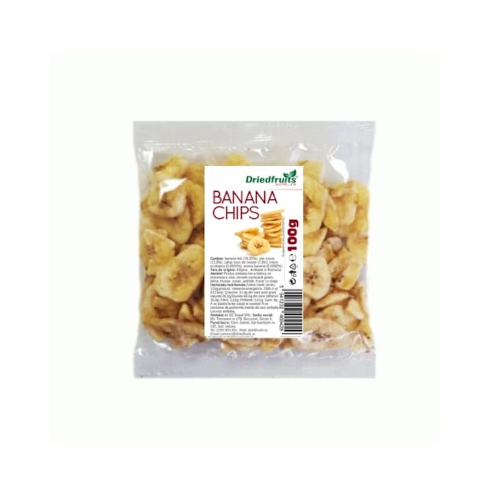 Banana chips confiata - 100 g