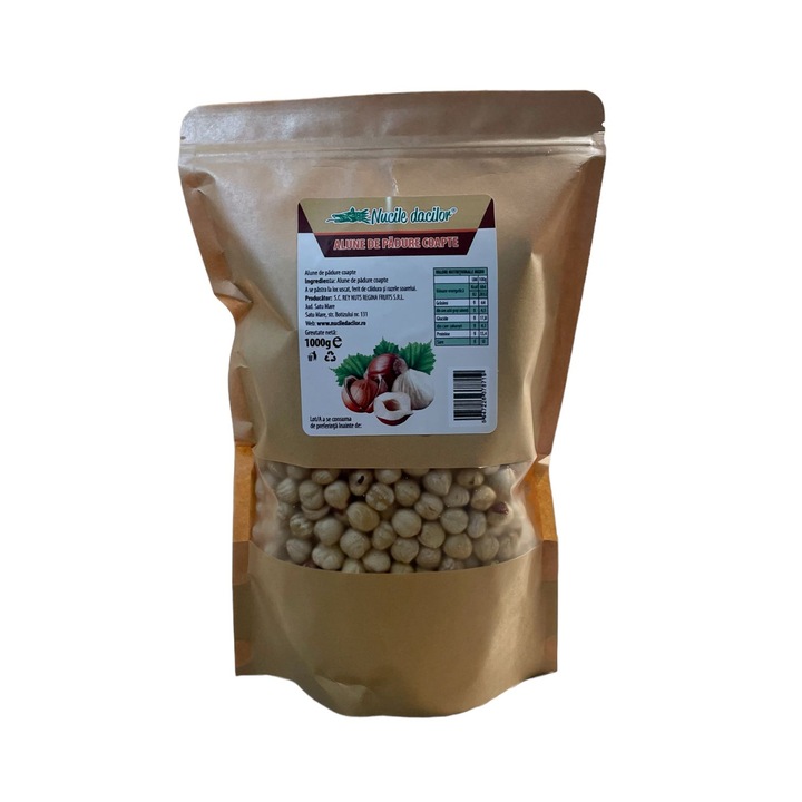 Alune de padure coapte 1 kg – crocante si aromate, gust intens – Ambalaj SmartZip resigilabil