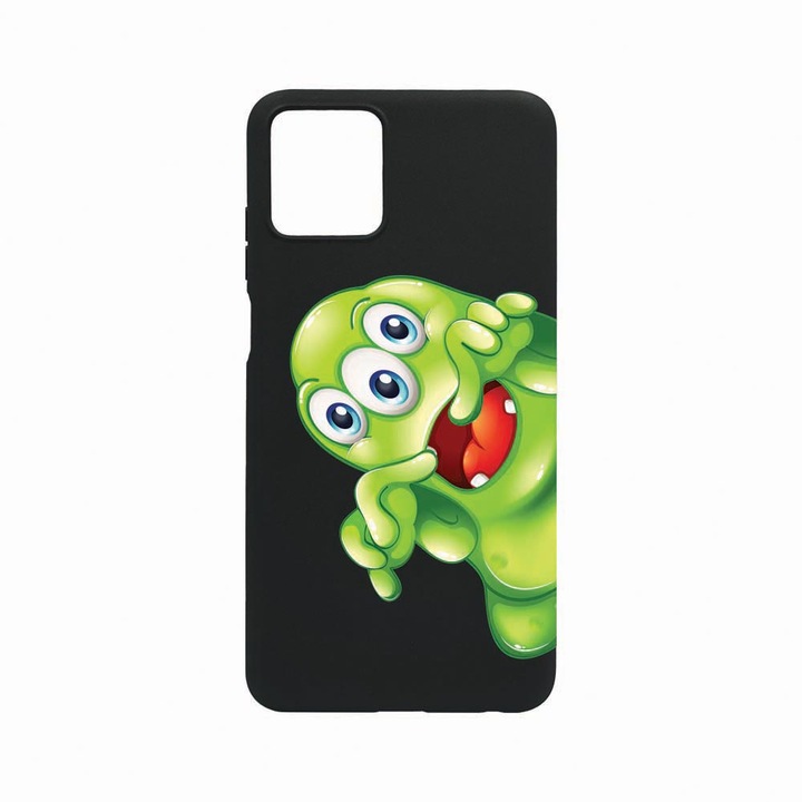 Husa BestCase® Slim SIlicon 0.8MM, Compatibila Cu Nokia G42 5G / G310 5G, Green Monster, Rezistenta la uzura, B 60