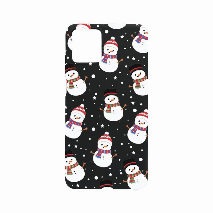Husa BestCase® Slim SIlicon 0.8MM, Compatibila Cu Nokia G42 5G / G310 5G, Snowman, Rezistenta la uzura, B 351