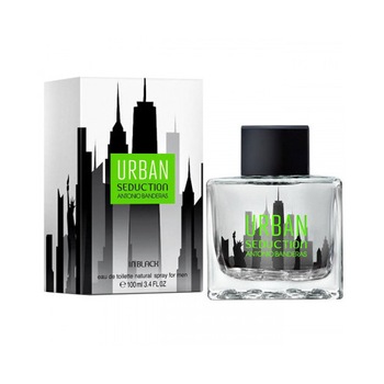 Apa de toaleta Antonio Banderas Urban Seduction in Black, Barbati, 100 ml Apa de toaleta Antonio Banderas Urban Seduction in Black, Barbati, 100 ml