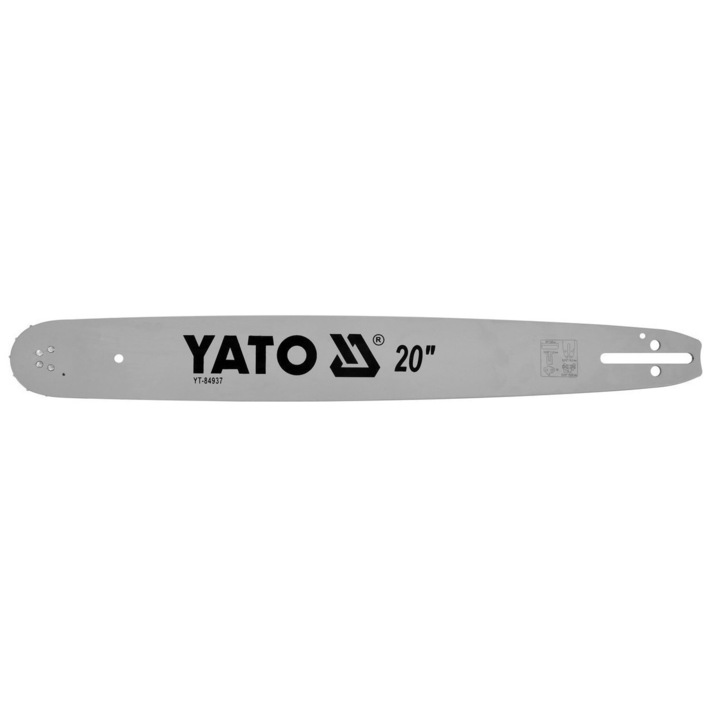 Нож за моторен трион Yato 50см/20'', 76 зъба, стъпка 0.325'', канал 1 ...