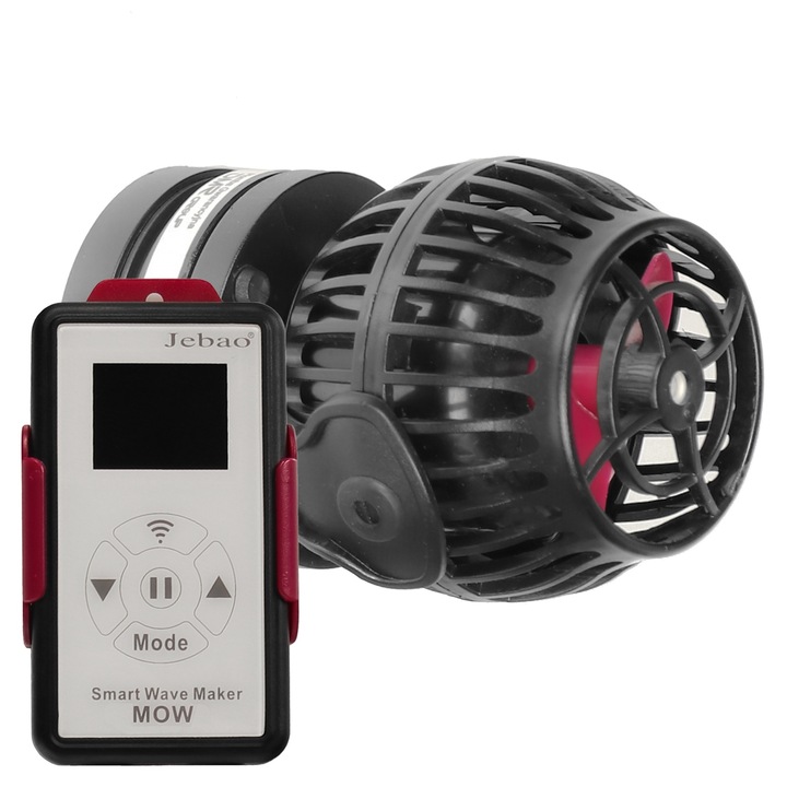 Циркулационна помпа, Jebao MOW-3 Smart Wave Maker, 3000l/h, Черна