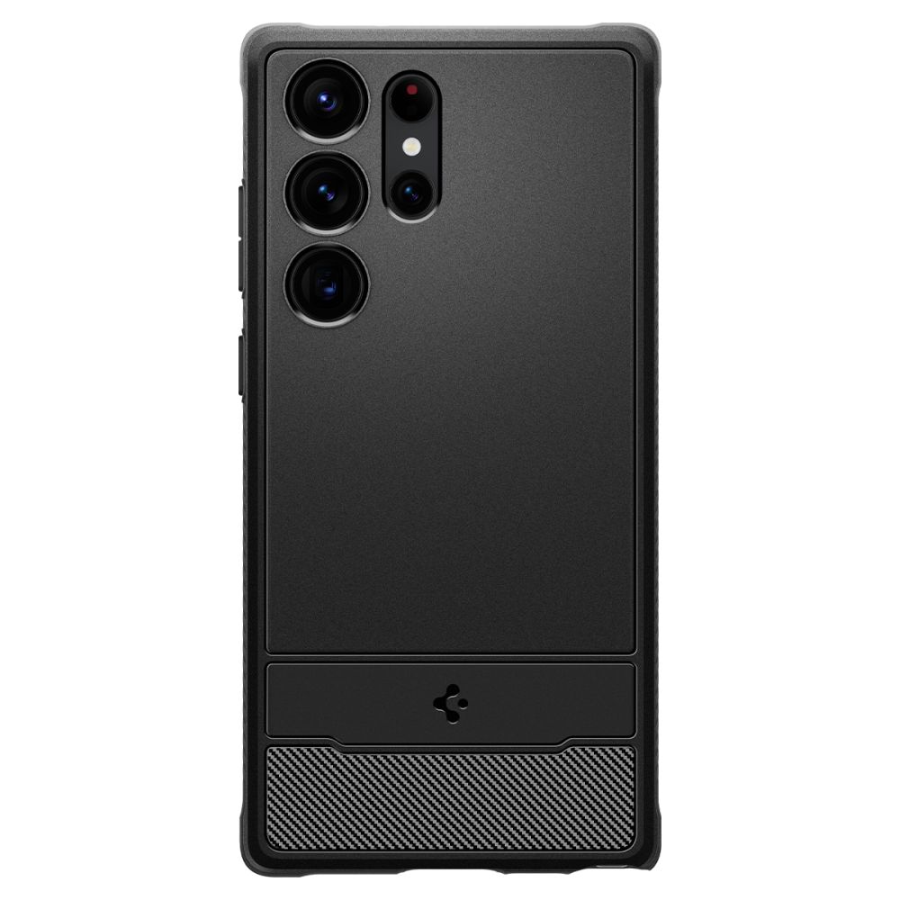 Husa Spigen compatibila cu Samsung Galaxy S23 Ultra Matte Black