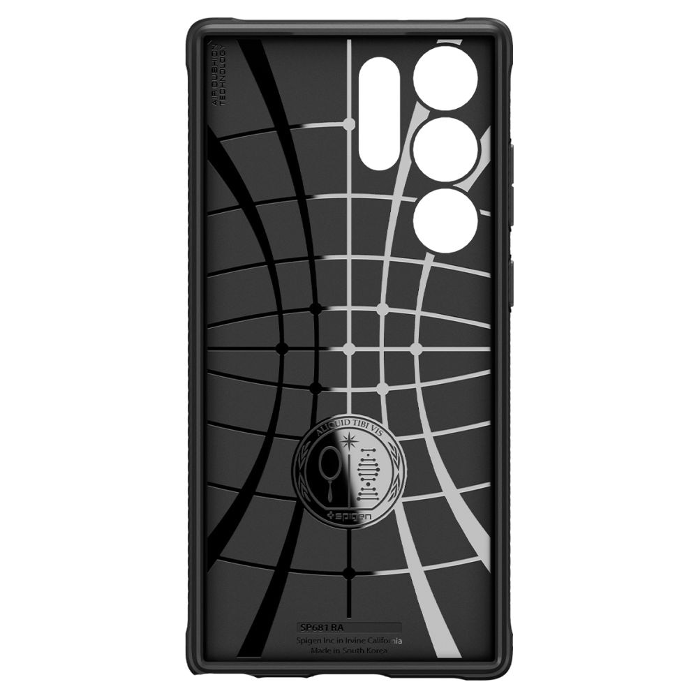 Husa Spigen compatibila cu Samsung Galaxy S23 Ultra Matte Black