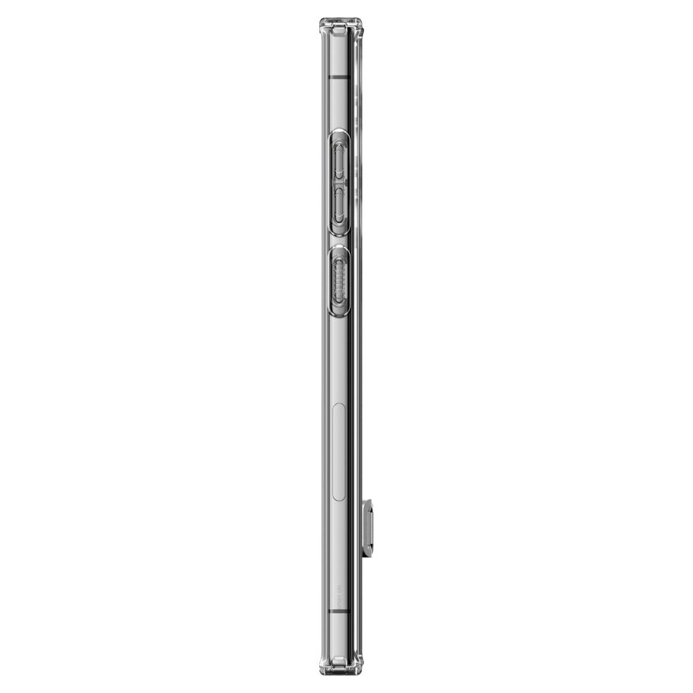 Carcasa Spigen Ultra Hybrid S compatibila cu Samsung Galaxy S23 Ultra Crystal Clear