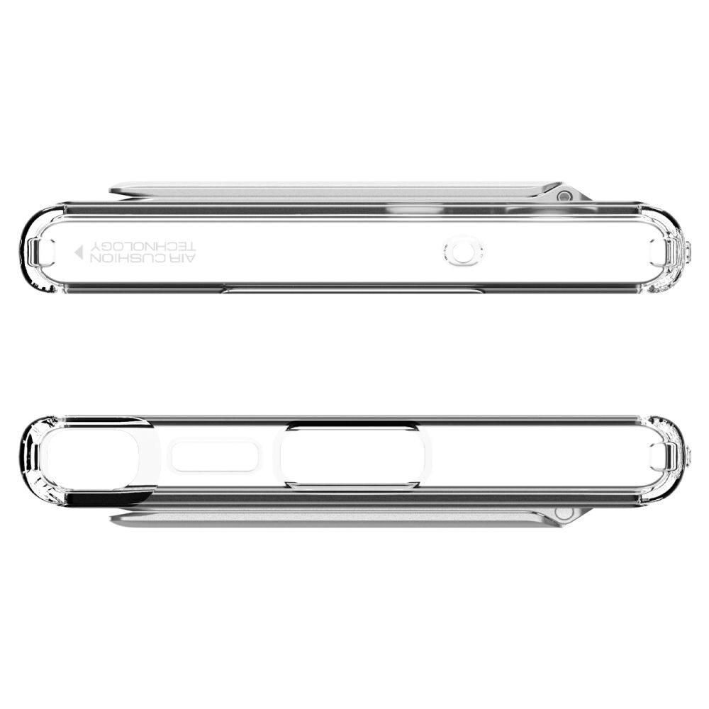 Carcasa Spigen Ultra Hybrid S compatibila cu Samsung Galaxy S23 Ultra Crystal Clear