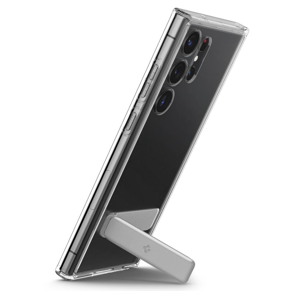 Carcasa Spigen Ultra Hybrid S compatibila cu Samsung Galaxy S23 Ultra Crystal Clear