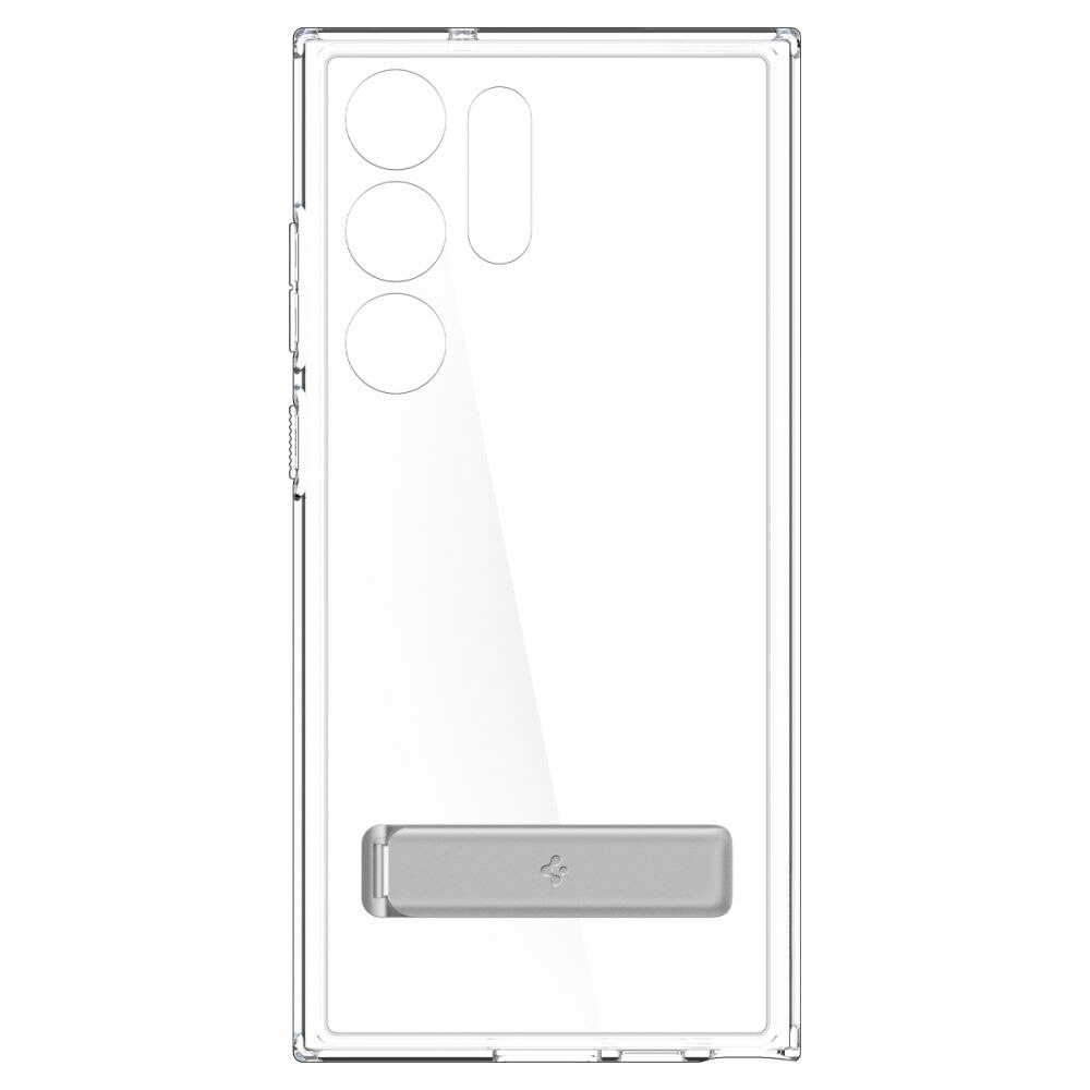 Carcasa Spigen Ultra Hybrid S compatibila cu Samsung Galaxy S23 Ultra Crystal Clear