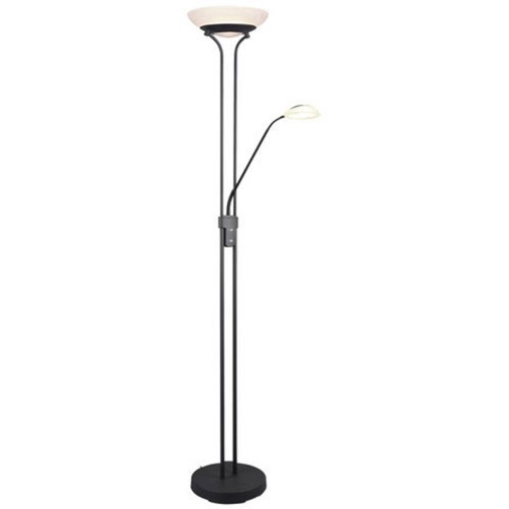 Lampa de interior, RL, Metal, Lumina LED, Negru