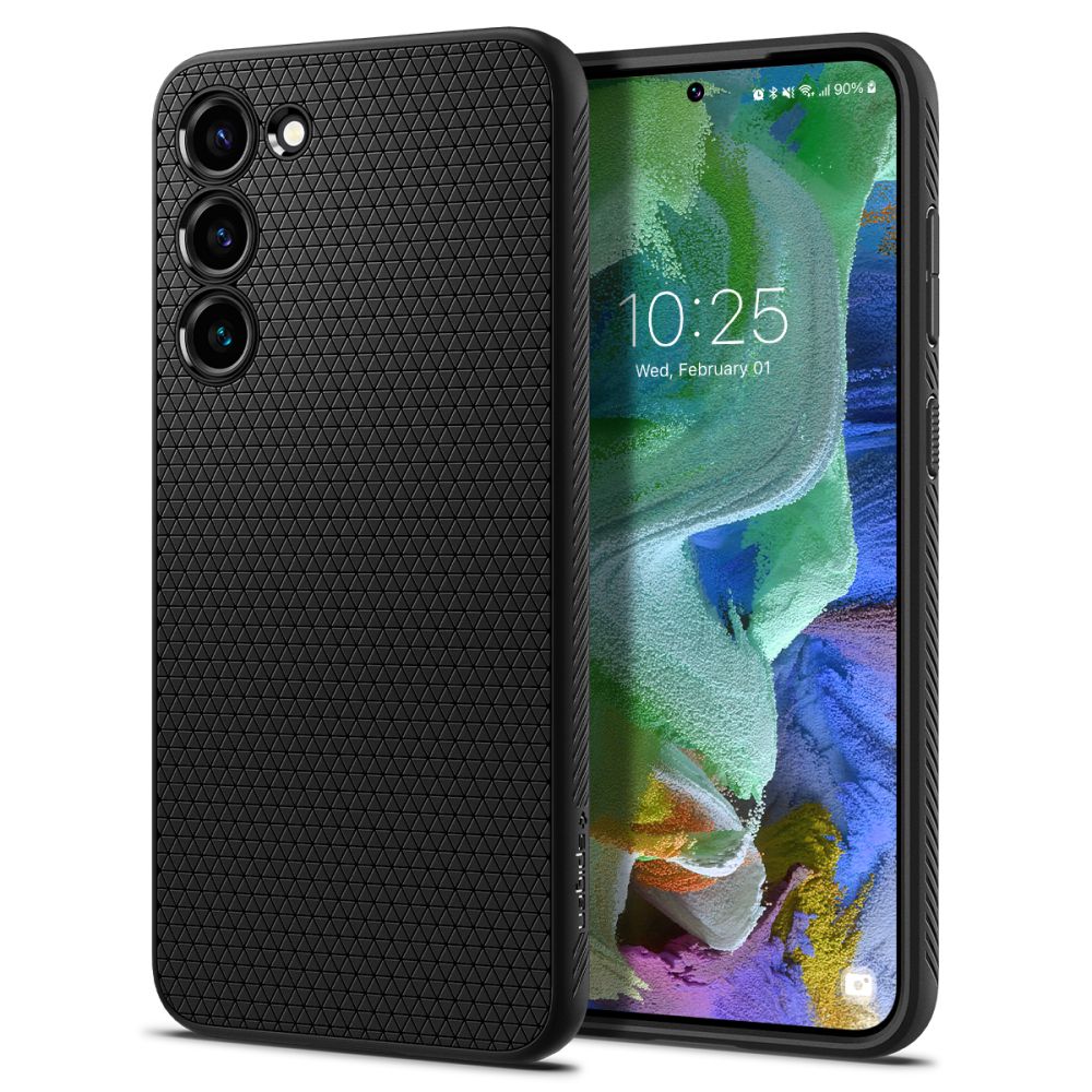 Husa telefon, Spigen, Pentru Samsung Galaxy S23, Negru