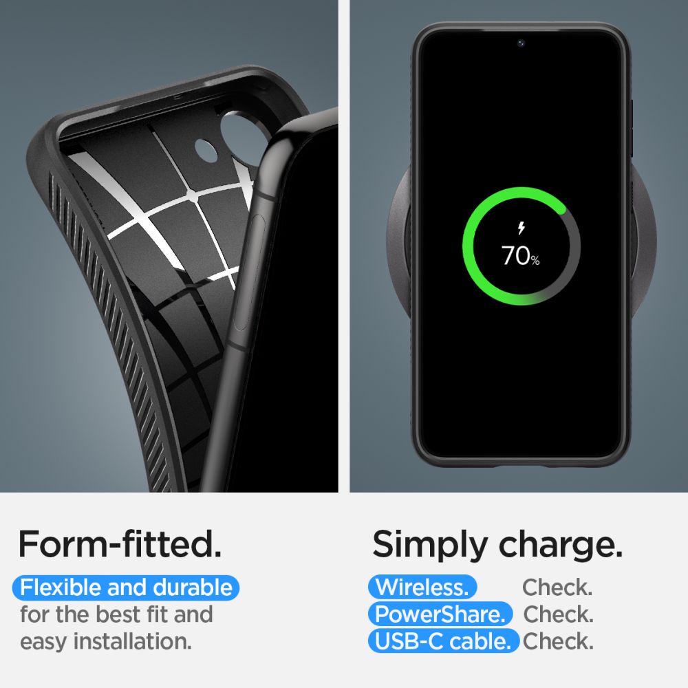 Husa telefon, Spigen, Pentru Samsung Galaxy S23, Negru