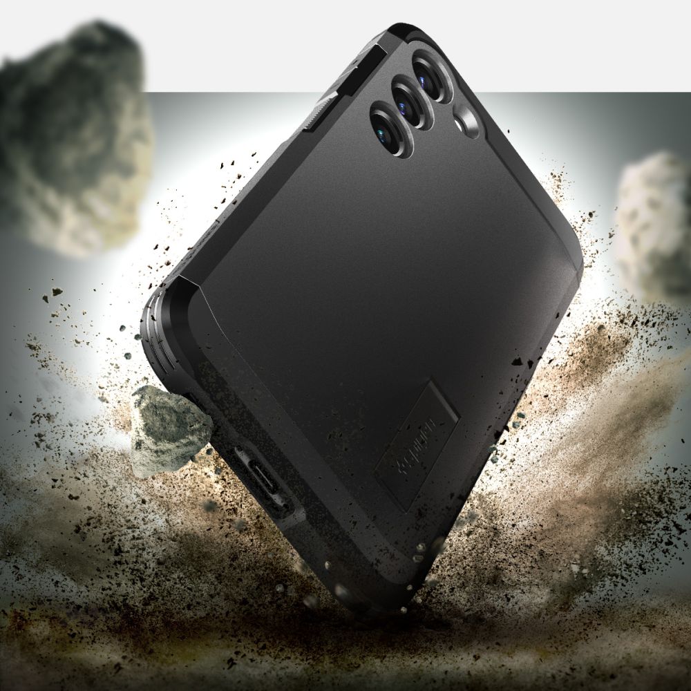 Husa Spigen Tough Armor compatibila cu Samsung Galaxy S23 Plus Negru