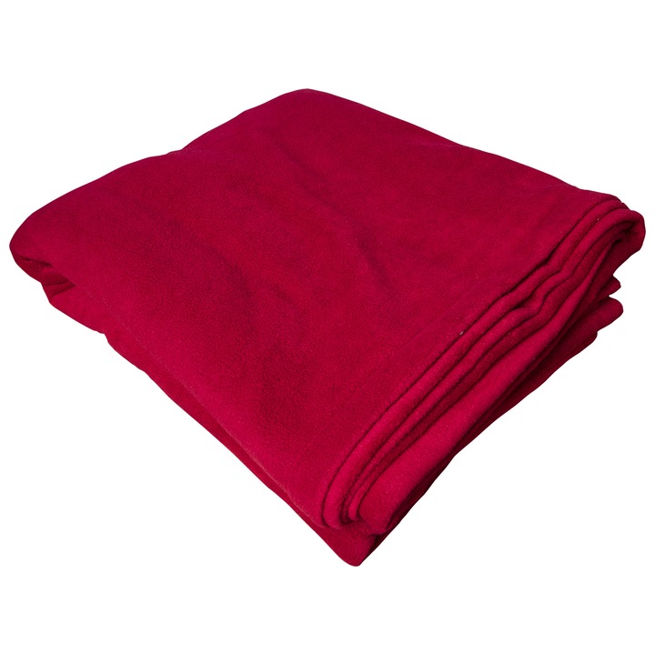 Patura polar PRIMA, 150x200cm, 270 g/m2, grena