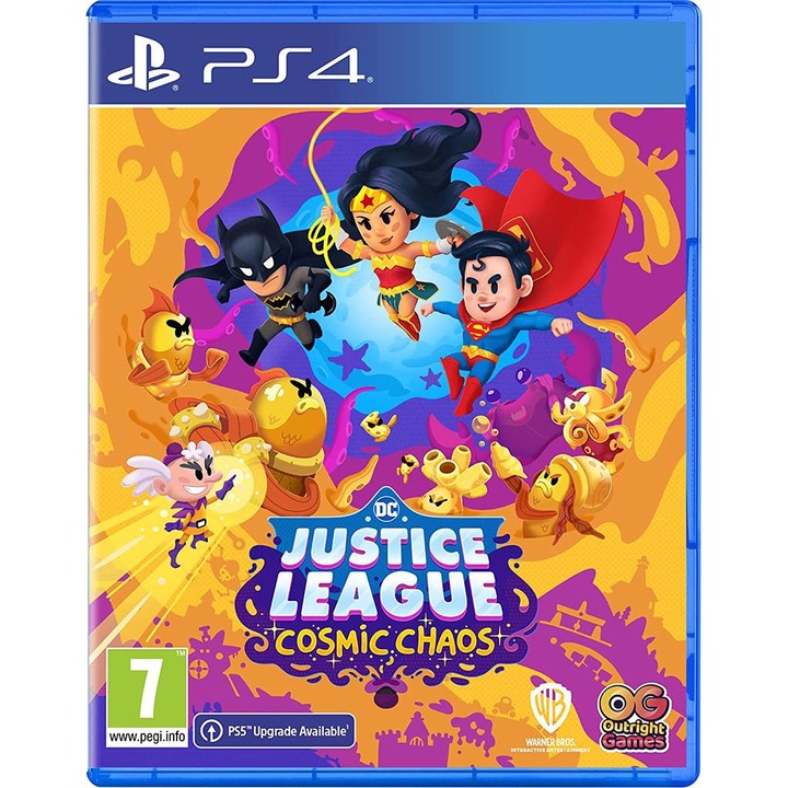 Dc Justice League Cosmic Chaos játék PlayStation 4-re