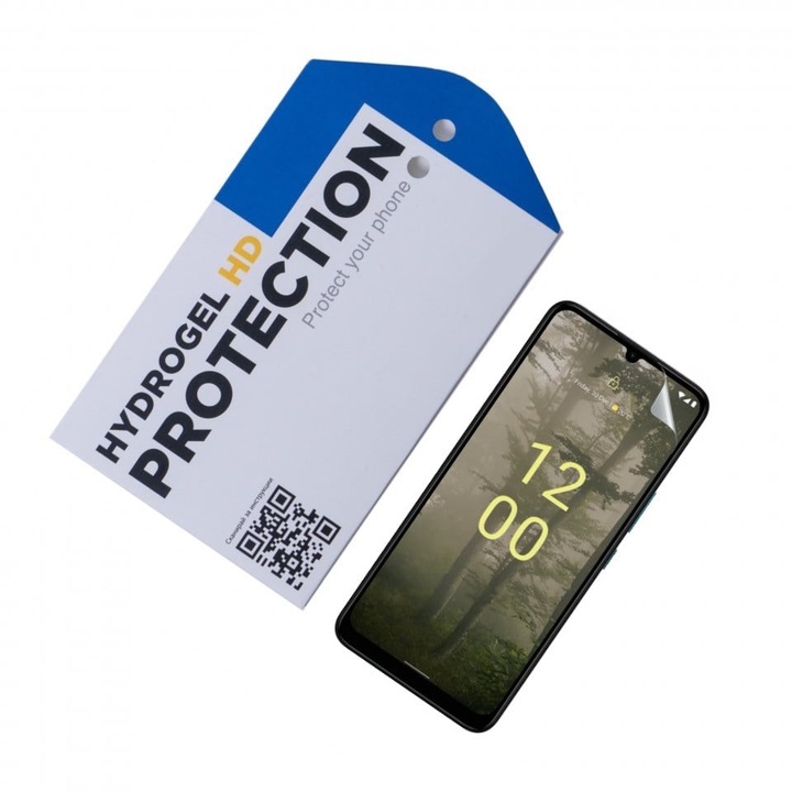 Удароустойчив протектор ОфисиТе за Nokia C31, Hydrogel HD, Privacy покритие