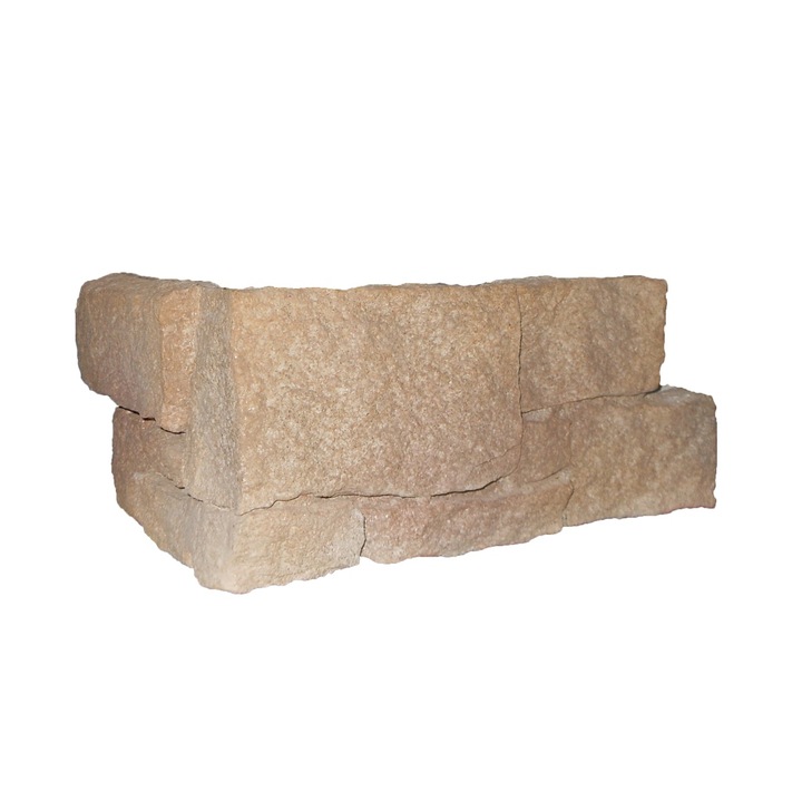 Coltar piatra decorativa pentru exterior/interior MODULO Talio Blond, 1 mp