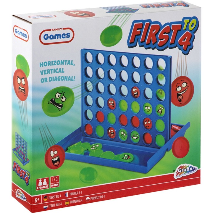 Grafix 4 sorban stratégiai játék