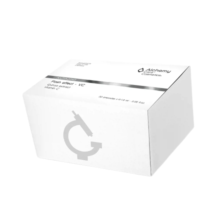 Hidratáló arckezelés C-vitaminnal, Anhyaluronicash hatású C-vitamin, ALCHEMY, 30 ampulla x 2 ml