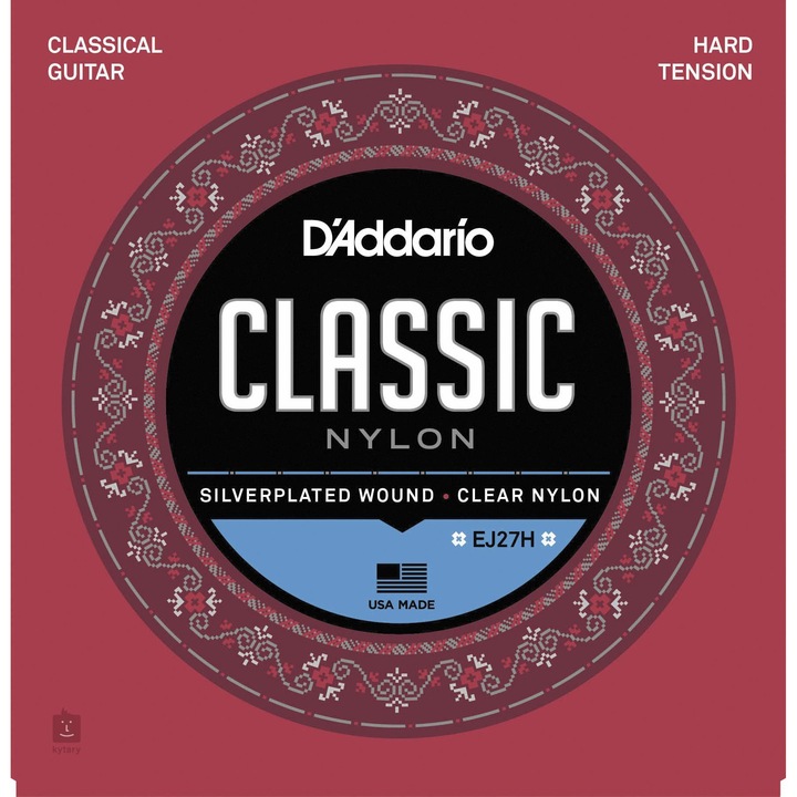 Комплект струни за класическа китара, Daddario EJ27H