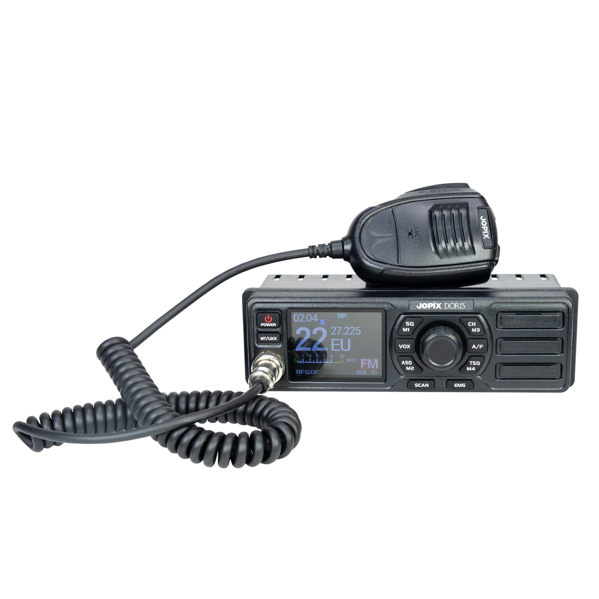 TTI TCB-900evo - AM/FM - CB radio - 12/24 Volt - 27 MHz - VOX