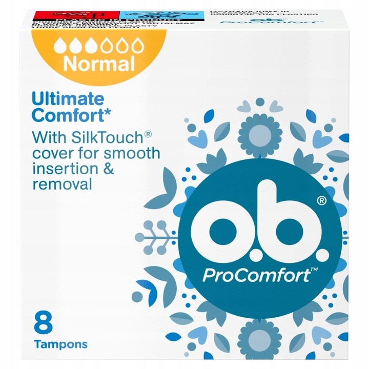 Betét OB ProComfort Ultimate Comfort, OB, 8 db