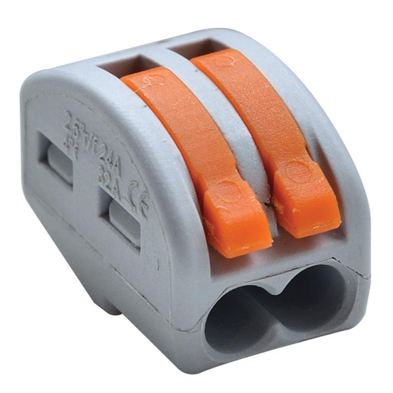 Conector deschis, Tracon Electric, 2x0,75-4mm, Portocaliu - eMAG.ro