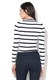 United Colors Of Benetton Bluza negru si alb cu striatii XS