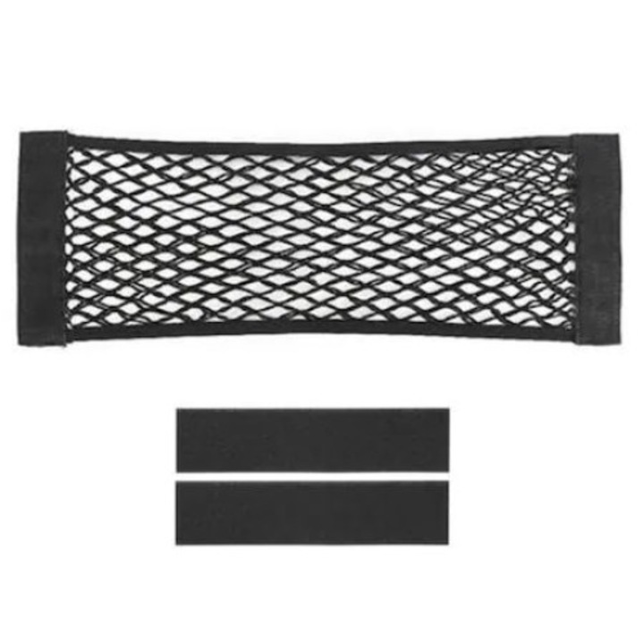 Organizator portbagaj, PAQIN, 80x25cm, Negru