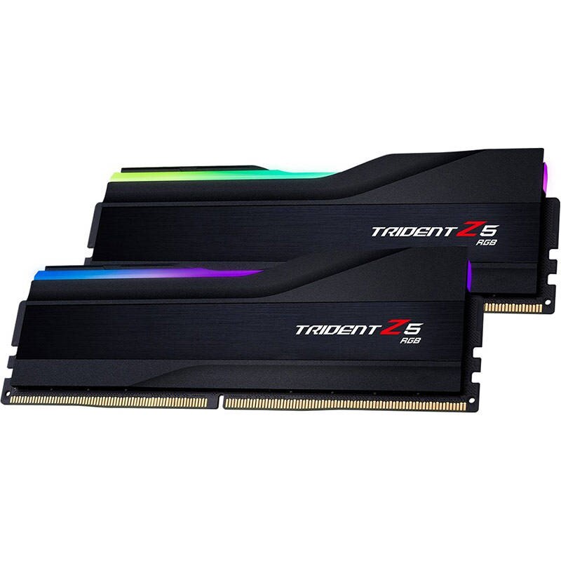 Memorie G.SKILL Trident Z5 RGB Black 32GB 2x16GB DDR5 6000MHz CL32