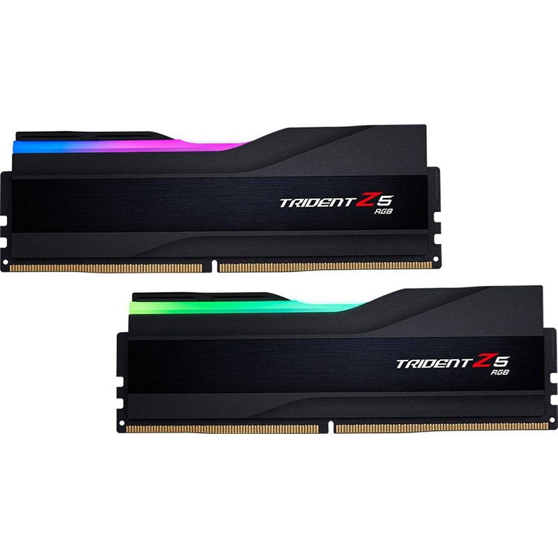 Memorie G.SKILL Trident Z5 RGB Black 32GB 2x16GB DDR5 6000MHz CL32