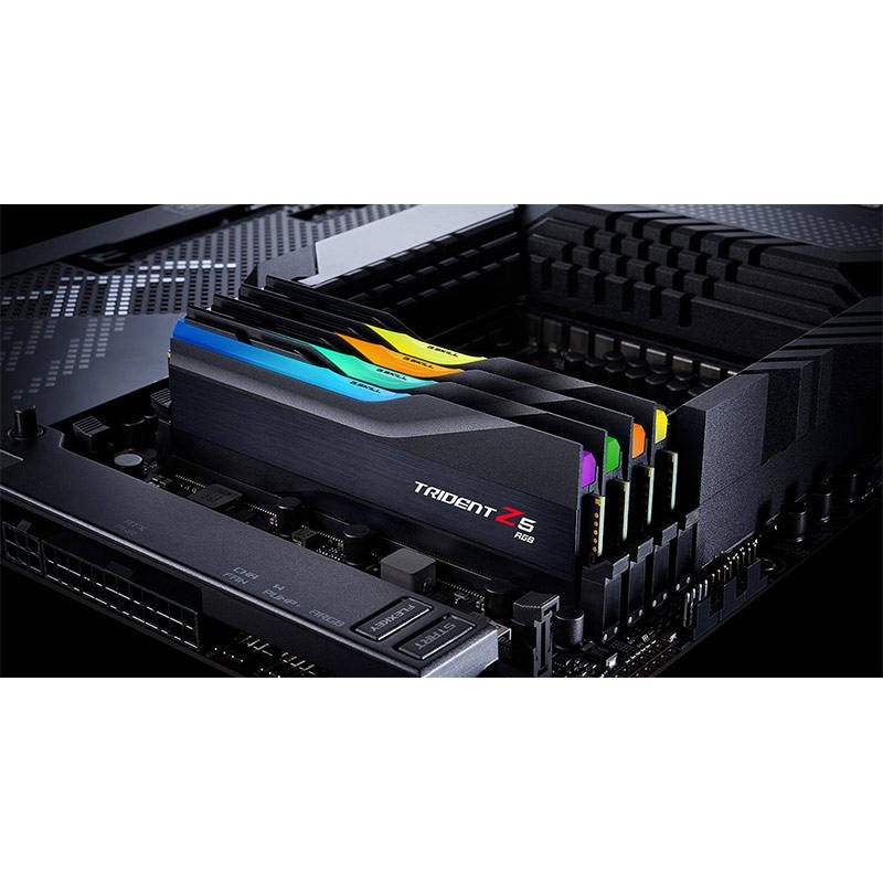 Memorie G.SKILL Trident Z5 RGB Black 32GB 2x16GB DDR5 6000MHz CL32