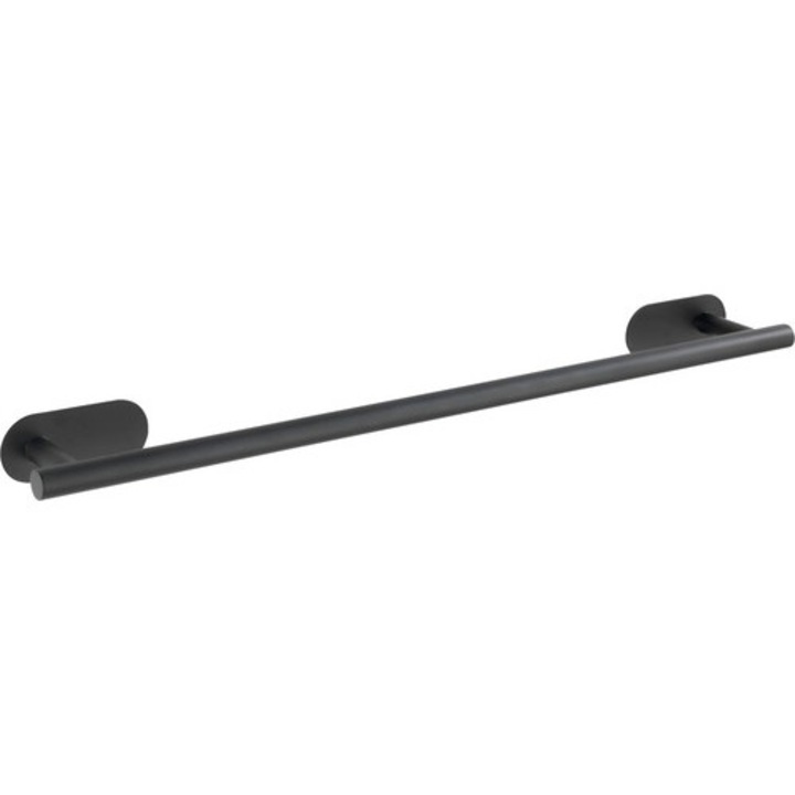 Suport prosop Wenko Orea negru mat 60 cm