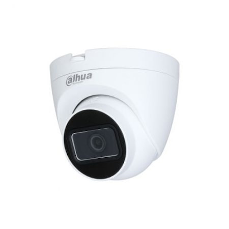 Camera supraveghere HDCVI Dome Eyeball, 2MP, exterior/interior, rezolutie 1920 x 1080, lentila fixa 2.8mm, IR 25 metri, Dahua