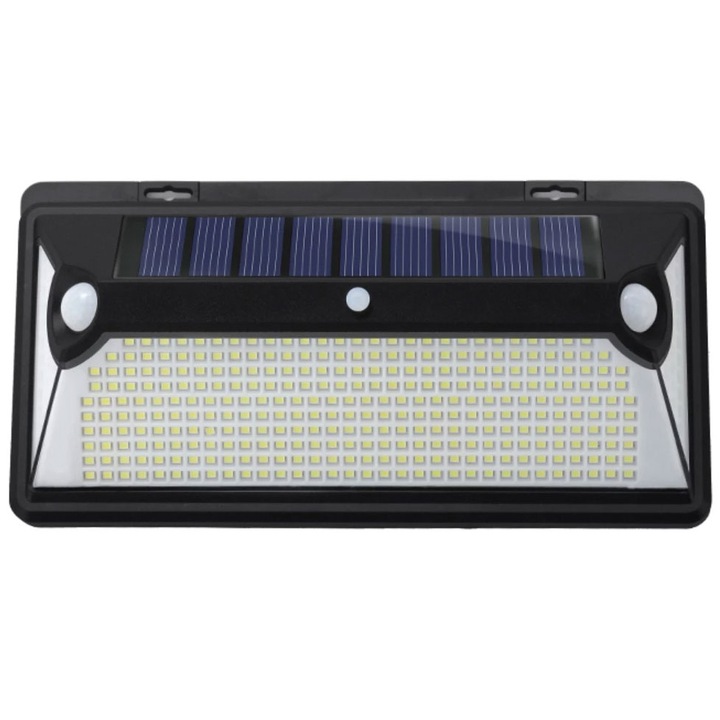 Lampa solara de perete Superfire FF6-D, 72W, cu senzor de miscare, 3 moduri, acumulator 2400 mAh, IP54, 25 cm