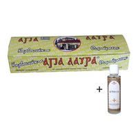 Set Carbuni pentru tamaiat, 24 role x 6 pastile si Ulei parfumat pentru candela KING Aroma ATHOS 50 ml
