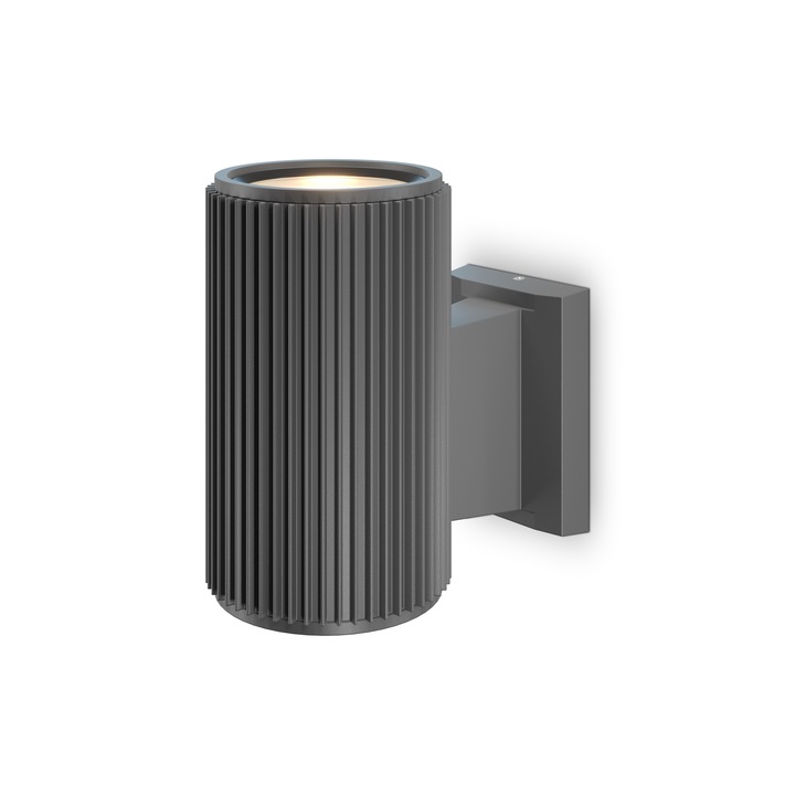 Maytoni Outdoor Rando fali lámpa, szürke, 1E27, 60W