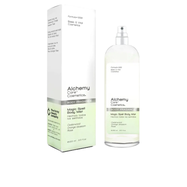 Virágos testpermet nőknek, Body Frangance varázslatos testpermet, ALCHEMY, 250 ml