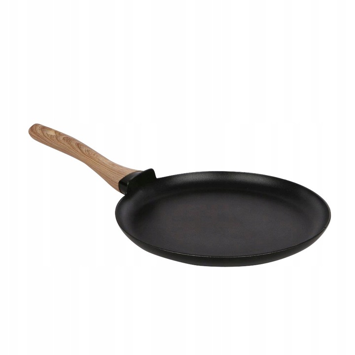 Tigaie clatite, Altom, Aluminiu, 26 cm, Negru