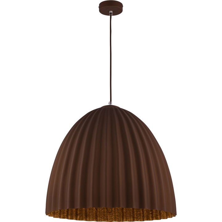 Пендел, Сигма, Метал, Цокъл Е27, Кафяв